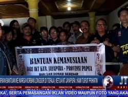 Berita Video : Salurkan Bantuan ke Warga Korban Longsor di Toraja, Ketua IKT Jayapura : Kami Turut Prihatin