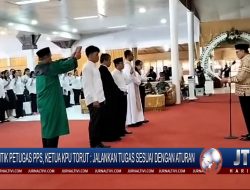 Berita Video : Lantik Petugas PPS, Ketua KPU Torut : Jalankan Tugas Sesuai Dengan Aturan