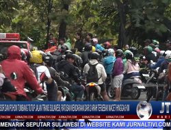 Berita Video : Longsor dan Pohon Tumbang Tutup Jalan Trans Sulawesi, Ratusan Kendaraan Dari 2 Arah Terjebak Macet Hingga 6 Km