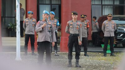 Kabid Propam Polda Sulbar Ingatkan Personel Polres Mamuju Tengah untuk Bijak dalam Menggunakan Media Sosial