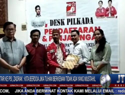 Berita Video : Daftar Ke Partai PSI, Zadrak : Kita Berdoa Jika Tuhan Berkenan Tidak Ada Yang Mustahil