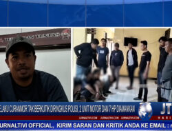 Berita Video : 5 Pelaku Curanmor Tak Berkutik Diringkus Polisi, 2 Unit Motor dan 7 Hp Diamankan