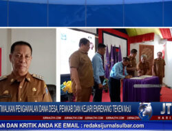 Berita Video : Optimalkan Pengawalan Dana Desa, Pemkab Enrekang dan Kejari Enrekang Teken MoU