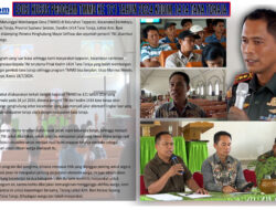 Gelar TMMD, Dandim 1414 Tana Toraja Bersama Personil Disambut Antusias Warga di Tapparan