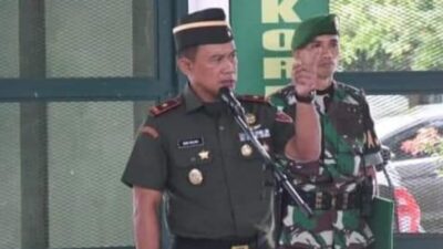 Hindari Segala Bentuk Perjudian Dan Peduli Terhadap Satuan, Danrem 142/Tatag Berikan Jam Komandan