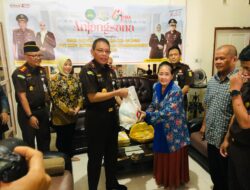 Peringati HBA ke 64 dan HUT IAD XXIV Kejati Sulbar Anjansana di Rumah Pensiunan Jaksa