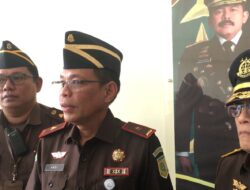 Kejati Sulbar Lantik Eselon II dan III di Kantor Kejati Sulbar