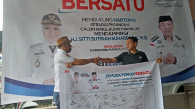 Tokoh Pemuda dan Purna Kades Deklarasi Dukungan Kepada Ketua Apdesi Untuk Dampingi Sutinah Suhardi Bertarung di Pilkada Mamuju