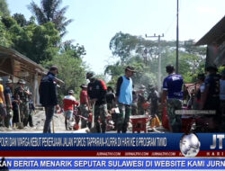 Berita Video : TNI-Polri dan Warga Kebut Pekerjaan Jalan Poros Tapparan–Kurra di Hari Ke 8 Program TMMD