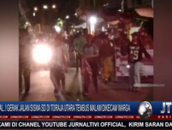 Berita Video : Viral..! Gerak Jalan Siswa SD di Toraja Utara Tembus Malam Dikecam Warga