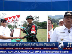 Berita Video : Pimpin Upacara Pembukaan TMMD ke 121, Tahun 2024, Bupati Tana Toraja : Terima Kasih TNI