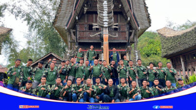 Lepas Lelah Usai Pelaksanaan Program TMMD, DanSatgas Ajak Personil TNI Berkeliling Objek Wisata