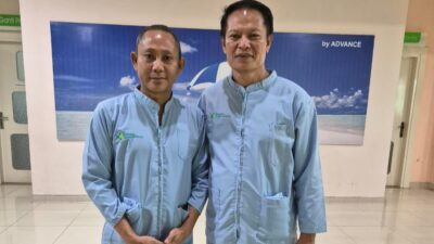 Ado-Damris Tuntas Ikuti Tahapan Pemeriksaan Kesehatan di Makassar