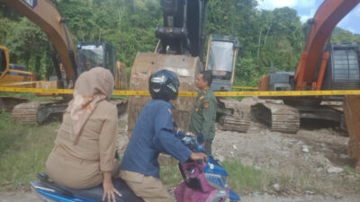 1 Orang Asing Pelaku Penguasaan Hutan Lindung Ditangkap Tim Amankan 5 Alat Berat