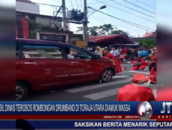 Berita Video : Viral..! Mobil Dinas Terobos Rombongan Drumband di Toraja Utara Diamuk Massa