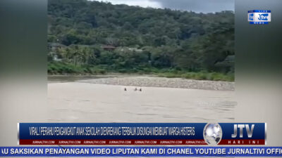 Berita Video : Viral..! Perahu Pengangkut Anak Sekolah di Enrekang Terbalik di Sungai, Warga Histeris