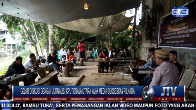 Berita Video : Gelar Diskusi Dengan Jurnalis, Ketua KPU Toraja Utara Ajak Media Sukseskan Pilkada