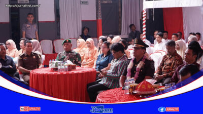 Perkuat Sinergitas, Pabung 1414 Tator Hadiri Sertijab Karutan Kelas IIB Makale