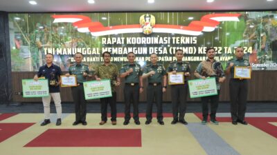 Raih Juara-2, Dandim 1414 Tator Dampingi Wartawan Tv One Terima Piala di Jakarta