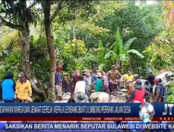 Berita Video : Berdayakan Warga dan Jemaat Gereja, Kepala Lembang Buntu Limbong Perbaiki Jalan Desa