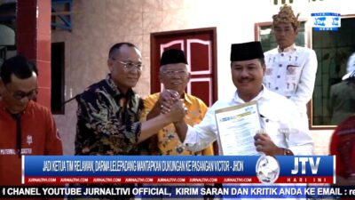 Berita Video : Jadi Ketua Tim Relawan, Darma Lelepadang Mantapkan Dukung Pasangan Victor – Jhon
