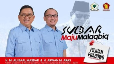 ABM – Arwan Pasangan Ideal Optimis Menang Pilgub Sulbar 2024