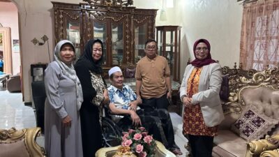 Jalin Silaturahmi Cagub ABM Sambangi Kediaman Mantan Wakil Bupati Pasangkayu Muhammad Saal