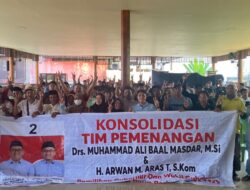 Dalam Rakor Tim ABM-Arwan Terungkap Survei Pasangan Nomor Urut 2 di Pilgub Sulbar Tertinggi