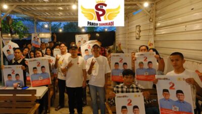 Relawan PS 08 Polman Deklarasikan Kemenangan Pasangan ABM-Arwan