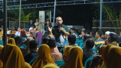 Kampanye ABM-Arwan di Surudu Janji Pengadaan Bibit Sawit Untuk Petani