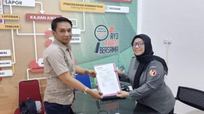 Viral Kampanye di Medsos Camat Kalumpang Kembali Dilaporkan Tim Hukum ABM-Arwan di Bawaslu Sulbar