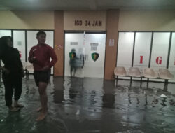 Banjir Rob Terjang RS Bhayangkara Mamuju Petugas Larang Wartawan Ambil Gambar
