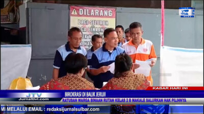 Berita Video : Birokrasi Di Balik Jeruji, Ratusan Warga Binaan Rutan Kelas 2 B Makale Salurkan Hak Pilih