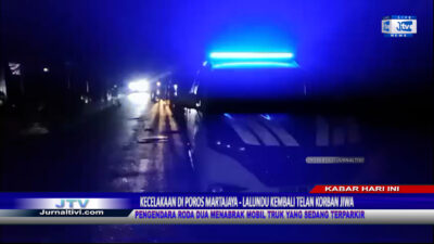 Berita Video : Laka Lantas di Martajaya Poros Lalundu, Kembali Telan Korban Jiwa