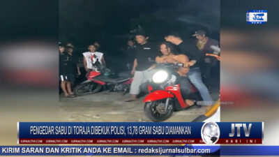 Berita Video : Pengedar Sabu di Toraja Utara Dibekuk Polisi, 13,78 Gram Sabu Diamankan Dari Tangan Pelaku