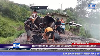 Berita Video : Proyek 2023 Telan Anggaran Miliaran, Hingga 2025 Tak Kunjung Rampung, Warga Minta APH Lakukan Pemeriksaan