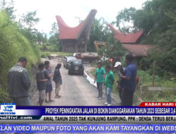 Berita Video : Proyek Peningkatan Ruas Jalan Bokin – Saruran Dianggarakan Tahun 2023 Sebesar 3,4 M, Awal Tahun 2025 Tak Kunjung Rampung, PPK : Denda Terus Berjalan
