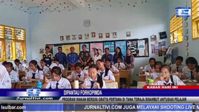 Berita Video : Dipantau Forkopimda, Program Makan Bergisi Gratis Pertama di Tana Toraja Disambut Antusias Pelajar
