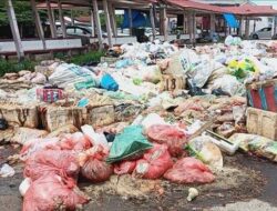 Bulan Puasa Produksi Sampah di Mamuju Meningkat Sampah Menumpuk di Beberapa Titik
