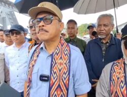 Jembatan Kabe Dibangun Dengan Anggaran 8 Milyar Rupiah Oleh PT Mul Diresmikan Gubernur Sulbar