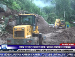 Berita Video : Sempat Tertutup, Longsor di Sereale Akhirnya Bisa Dilalui Kendaraan, Setelah 2 Unit Alat Berat Diterjunkan Lakukan Pembersihan