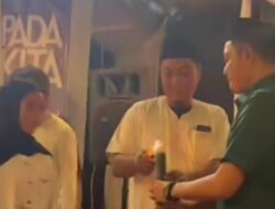 Ribuan Warga Enrekang Gelar Pawai Obor Sambut Malam Takbiran