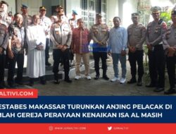 Polrestabes Makassar Turunkan Anjing Pelacak di Sejumlah Gereja Perayaan Kenaikan Isa Al Masih