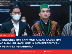 Dalam Kongres HMI XXIV Muh Ahyar Kader HMI Cabang Mamuju Maju untuk Memperebutkan Ketum PB HMI di Pekanbaru