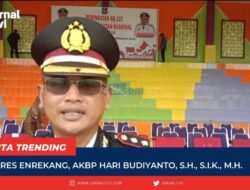 Kapolres Enrekang Pimpin Upacara Harkitnas ke-117 di Alun-Alun Enrekang
