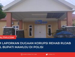 AMPM Laporkan Dugaan Korupsi Rehab Rujab Wakil Bupati Mamuju di Polisi, Massa Sempat Mengamuk
