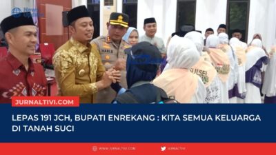 Lepas 191 JCH, Bupati Enrekang : Kita Semua Keluarga di Tanah Suci