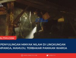 Ketel Penyulingan Minyak Nilam Terbakar Panikan Warga