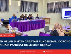 UNIMEN Gelar Bimtek Jabatan Fungsional, Dorong Dosen Naik Pangkat ke Lektor Kepala