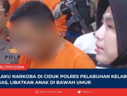 111 Pelaku Narkoba Di Cikuk Polres Pelabuhan Kelabui Petugas, Libatkan Anak Di Bawah Umur
